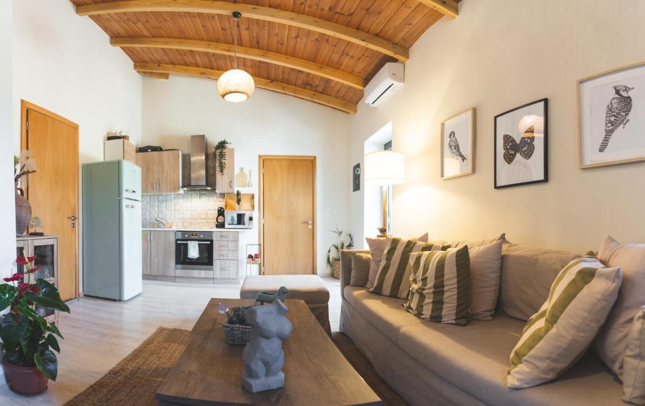 Ampelos Cretan Villa - Private Pool & Heated Ozone Jacuzzi Yerolákkos Dış mekan fotoğraf